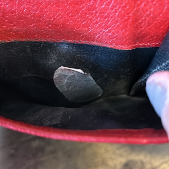 Gucci Red Leather Wallet - Picture 7 of 7